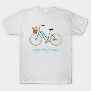 "Enjoy the Journey" Retro Bike T-Shirt